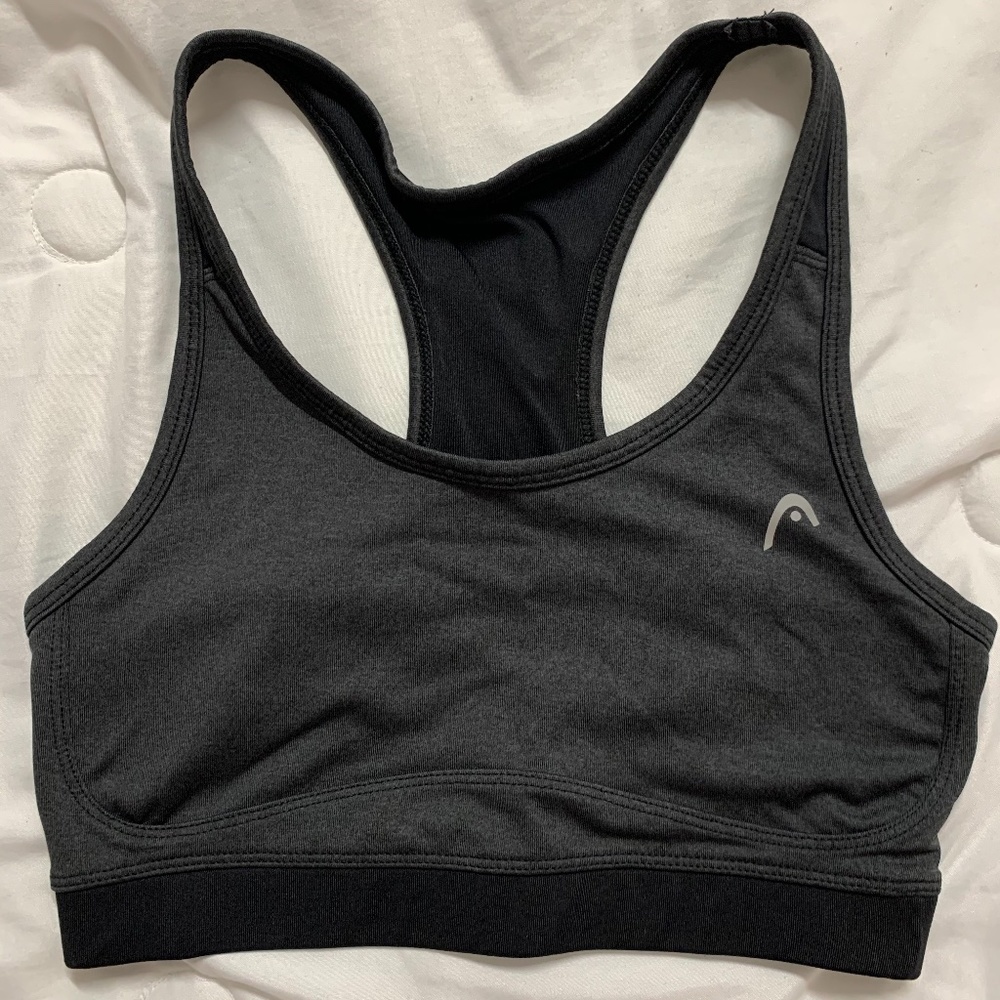 HEAD Gray Sports Bra